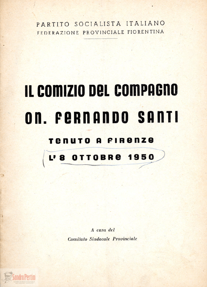 copertina comizio compagno